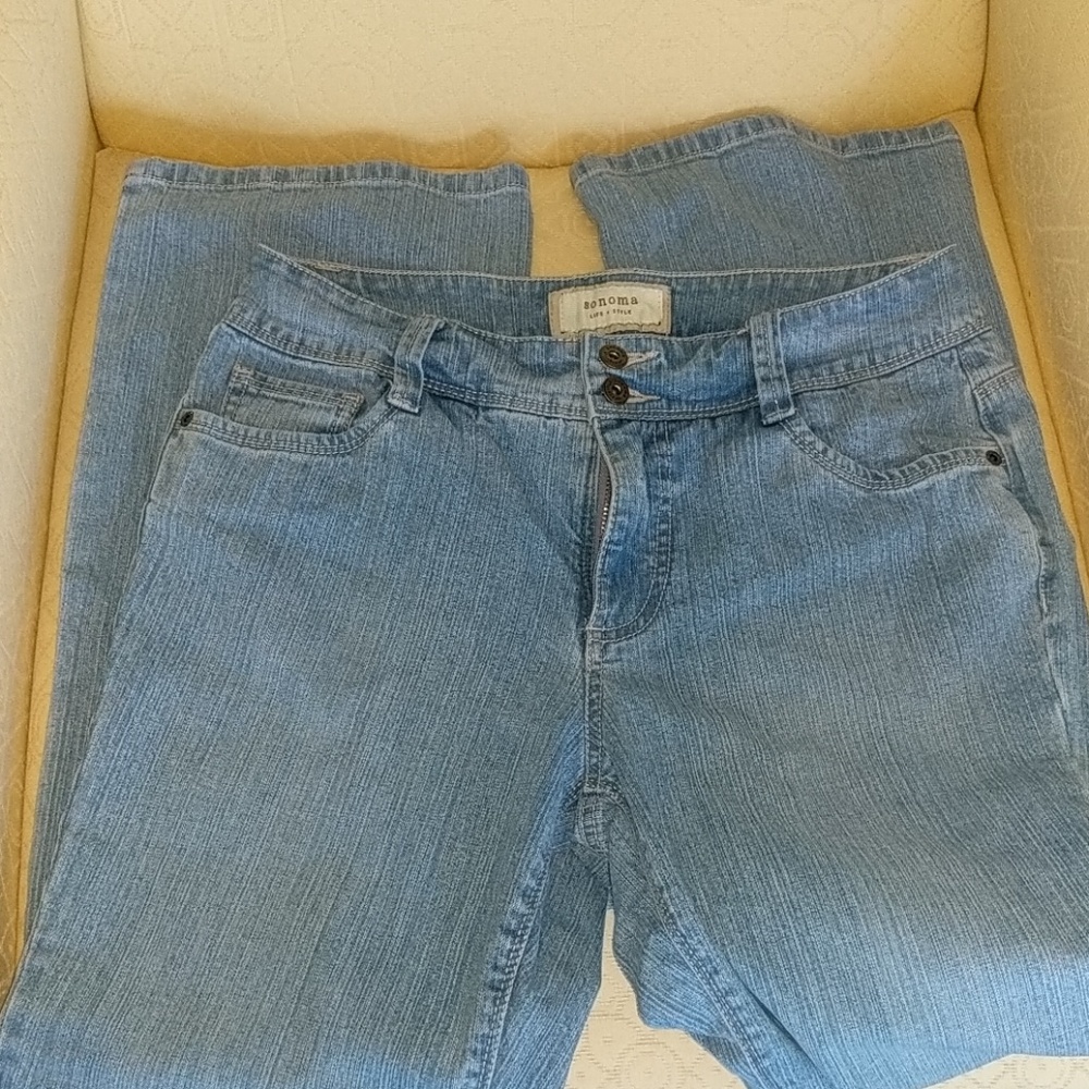 Light blue jeans